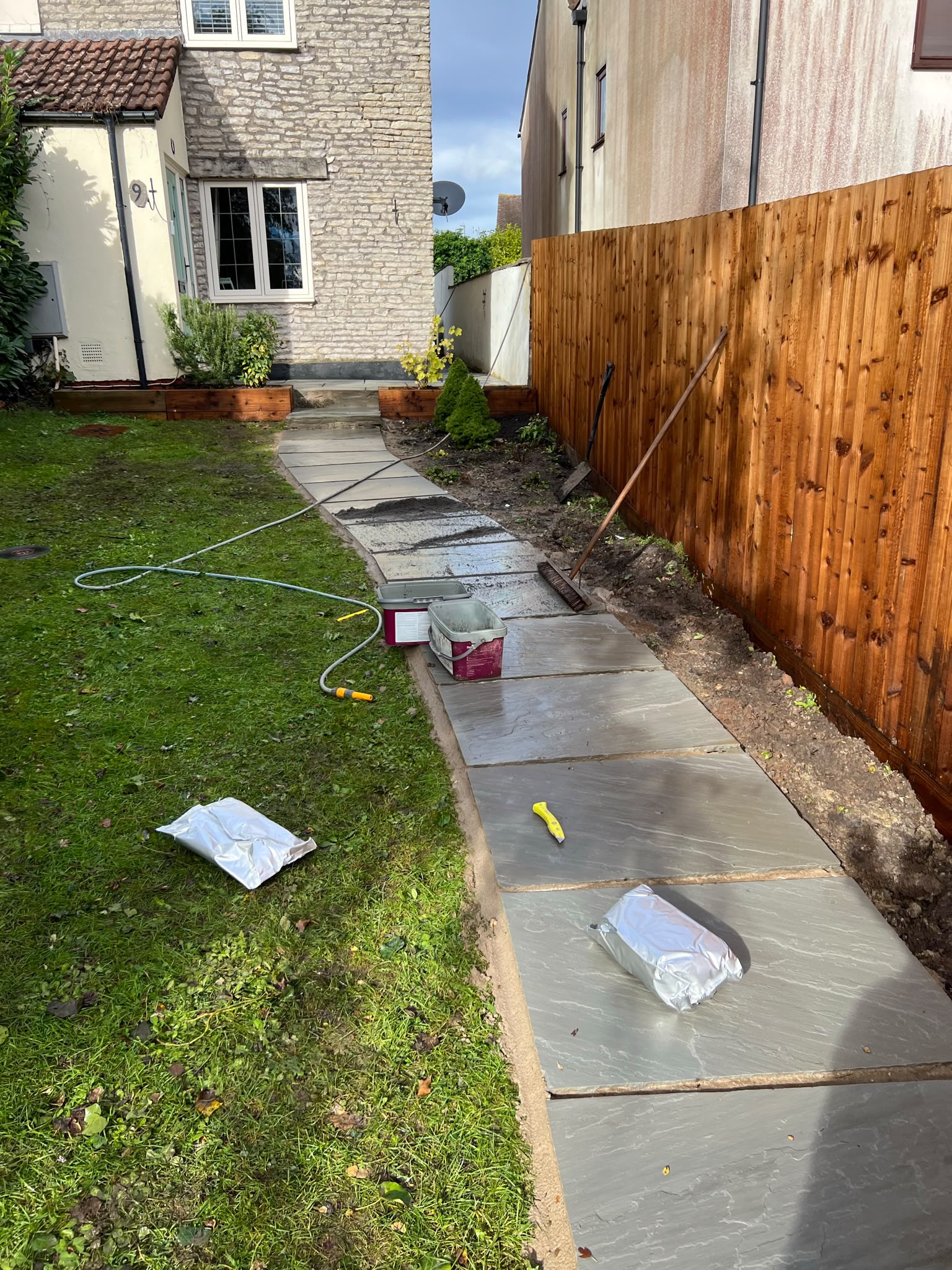 RT Landscaping completed project